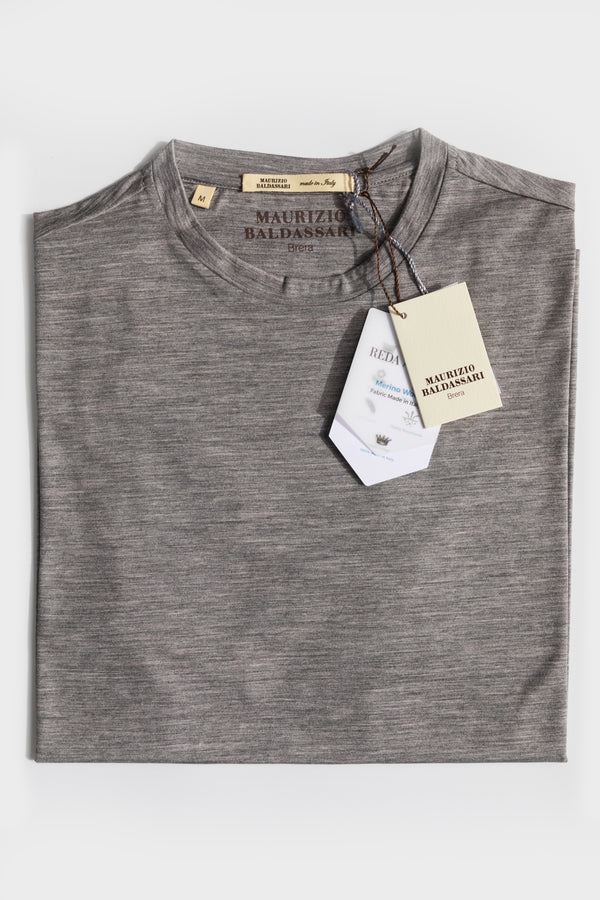 T-Shirt in Pearl Grey