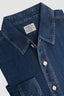FAHERTY TRIED & TRUE CHAMBRAY WORKSHIRT IN NIGHT LAGOON WASH