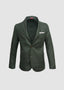 LUCIANO BARBERA SPORT COAT IN OLIVE HERRINGBONE