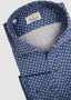 GIANNETTO PORTOFINO LONG SLEEVE SPORT SHIRT WITH SNAPS IN FIRENZE FOULARD