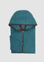 JOHNNIE-O WERNER HOODED HALF ZIP PERFORMANCE PULLOVER IN MERCURY