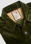 RELWEN UTILITY WORKSHIRT IN DARK MOSS CORDUROY