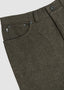 BRAX 5 POCKET CERAMICA WOOL BLEND IN NUT