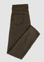 PESCAROLO 5 POCKET JEAN DYED IN BROWN GREY SELVEDGE