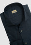 SONRISA LONG SLEEVE CHEVRON DONEGAL SPORT SHIRT IN NAVY