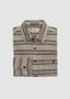 FAHERTY LEGEND STRIPE SWEATER SHIRT IN ROCK COAST