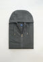 FEDELI FULL ZIP HOODIE WITH TRIM