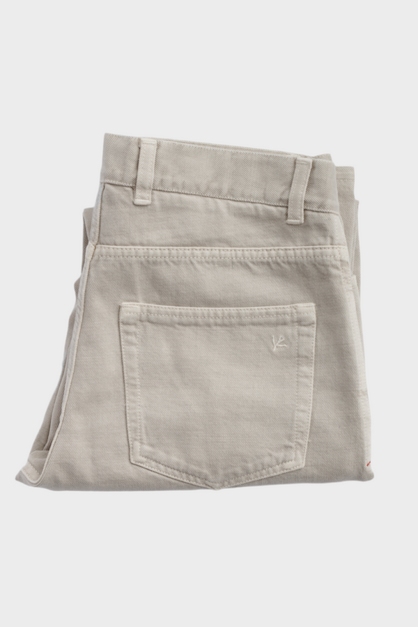 5 Pocket in Khaki Twill