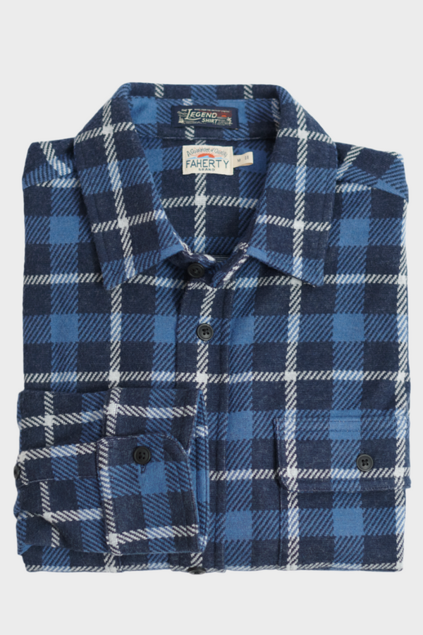 Legend Plaid in Blue Winds