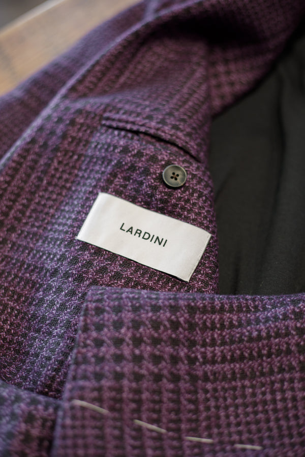 Purple Plaid Sports Coat