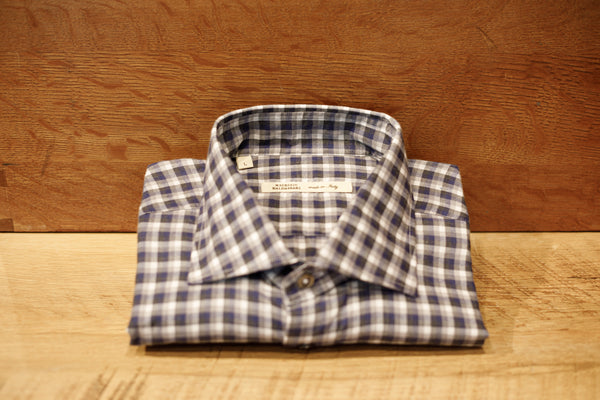 Cotton Cash Plaid Sports Shirt