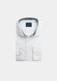 EMANUEL BERG POLISH ANDERS MODERN 4 FLEX STRETCH LS SPORT IN WHITE