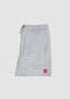 RELWEN AIRTEX HYBRID SHORT IN GHOST GREY 6.5"