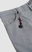 PESCAROLO SUPIMA SUPER SOFT 5 POCKET IN PLATINUM GREY