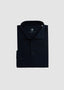 FRADI TRIM ICE COTTON LONG SLEEVE POLO IN NAVY