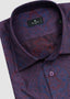 ETRO LONG SPORT SHIRT IN VINO