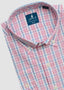 JOHNNIE-O LONG SLEEVE SPORT SHIRT TINSLEY IN SNAPPER