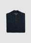 BORGO SWTR-CHENILLE BUTTON MOCK