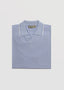 CANALI JOHNNY SHORT SLEEVE KNIT SHIRT IN LAVENDER 