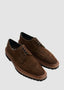 DI BIANCO PANERO SUEDE SHOE IN MUSTANG
