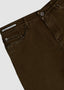 TELERIA ZED 5 POCKET PANT WEATHERED TWILL IN BROWN