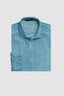 PLOUMANAC'H LONG SLEEVE SPORT SHIRT ROBERT VOILE IN EGEO