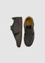RUBIROSA SHOE-JUDY FUMO IN CHARCOAL AND CHOCOLATE