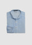 PLOUMANAC'H LONG SLEEVE SPORT SHIRT HARRISON CLOQUE IN SANTORINI