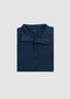 PAUL & SHARK SILK WOOL BLEND HALF ZIP SWEATER IN BLUE