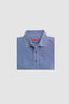 ISAIA SHORT SLEEVE PIQUÉ SANE POLO IN BLUE