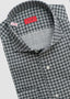 ISAIA LIGHT FLANNEL LONG SLEEVE SPORT SHIRT IN LIGHT GREY