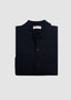 FLY3 BOILED WOOL OVERSHIRT IN NAVY