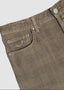 JACOB COHËN 5J POCKET PANT IN CAMEL TRAD PLAID