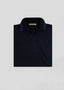 FIORONI PIPED JOHNNY SHORT SLEEVE KNIT IN BLUE