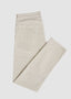 HANDPICKED 5 POCKET MICRO WALE IN IVORY FROST