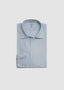 MASSIMO ALBA LONG SLEEVE SPORT SHIRT IN BLUE STRIPES