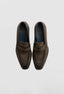 DI BIANCO VICENZA COURDEROY SHOE IN NERO OLIVA