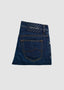 JACOB COHËN 5 POCKET JEAN IN DARK BLUE POLKA PATCH