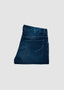 HANDPICKED COTTON DARK ROCK STAR JEAN IN BLUE