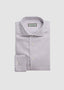 CANALI DRESS SHIRT IN BURGUNDY PURPLE DASHES