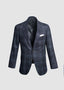 CANALI SPORT COAT IN NAVY WINDOWPANE