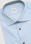 STENSTRÖMS DRESS SHIRT WITH HAIRLINE STRIPE IN BLUE AND GREEN TRIM