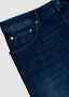 HANDPICKED COTTON DARK ROCK STAR JEAN IN BLUE