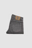 HANDPICKED LINO COTTON BUTTON FLY 5 POCKET IN GREY