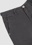 JACOB COHËN TRICOTENE FLAT FRONT PANT IN GUNMETAL GREY