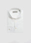 CANALI COTTON LINEN LONG SLEEVE SPORT SHIRT IN WHITE