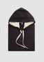 FEDELI CASHMERE HOODIE IN ESPRESSO