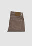 TELERIA ZED MOLESKIN 5 POCKET PANTS IN KHAKI