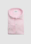 GIANNETTO PORTOFINO LONG SLEEVE SPORT SHIRT IN PINK COTTON CASHMERE FLANNEL