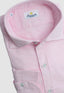 GIANNETTO PORTOFINO LONG SLEEVE SPORT SHIRT IN PINK COTTON CASHMERE FLANNEL